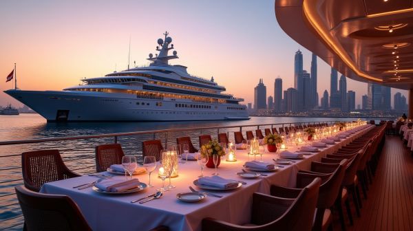 Vivez une expérience inoubliable : diner croisière à Dubaï