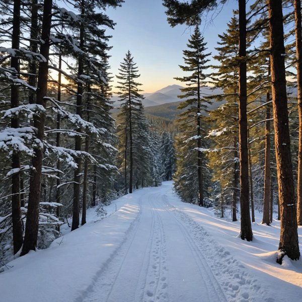 Quels sont les conseils pour une randonnée hivernale dans les montagnes Adirondack aux États-Unis?
